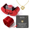 Valentine's Day Gifts Rose Flower Jewelry Box