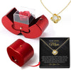 Valentine's Day Gifts Rose Flower Jewelry Box