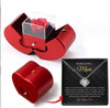 Valentine's Day Gifts Rose Flower Jewelry Box