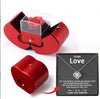 Valentine's Day Gifts Rose Flower Jewelry Box